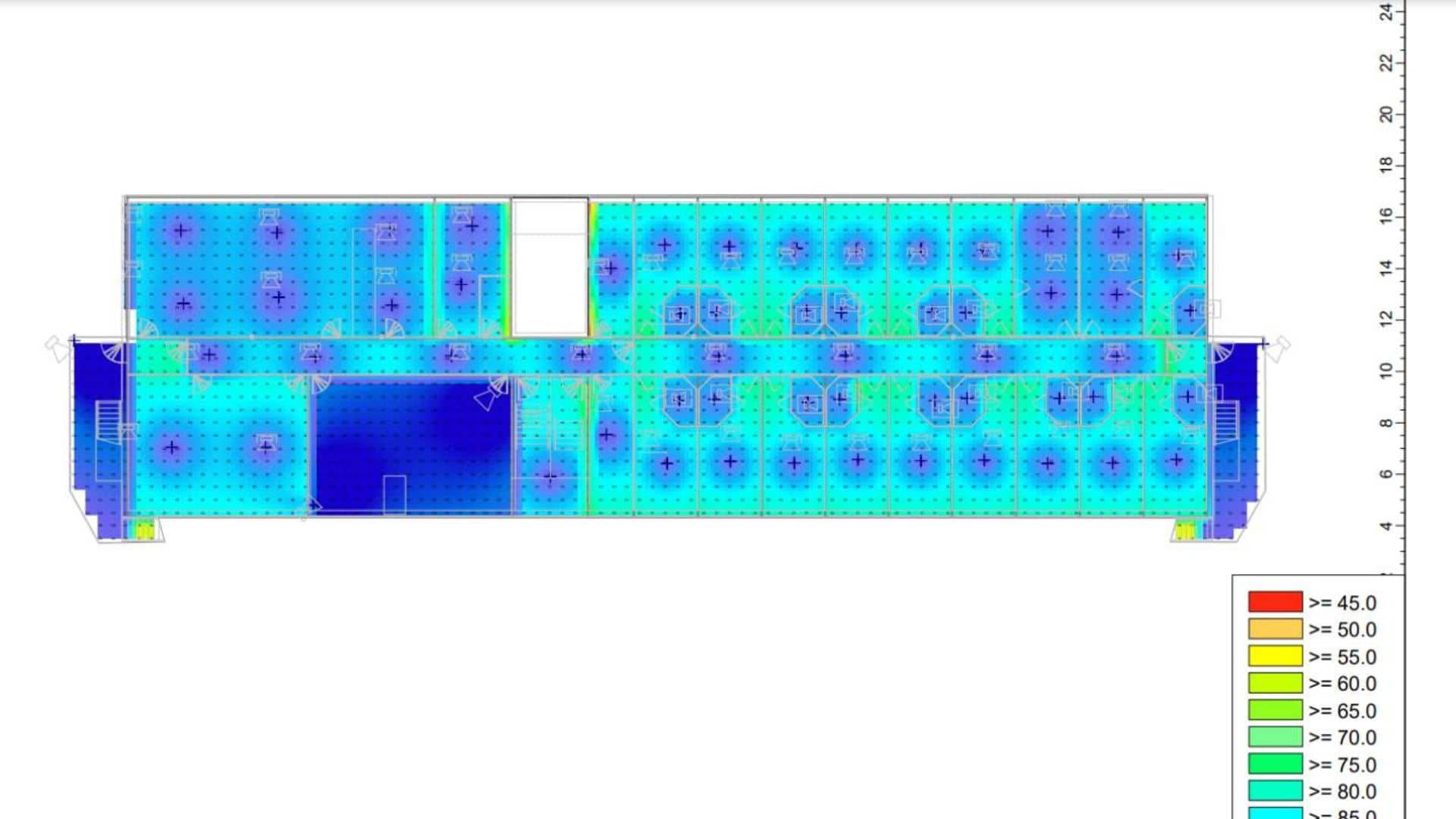 sound coverage studies for oil and gas